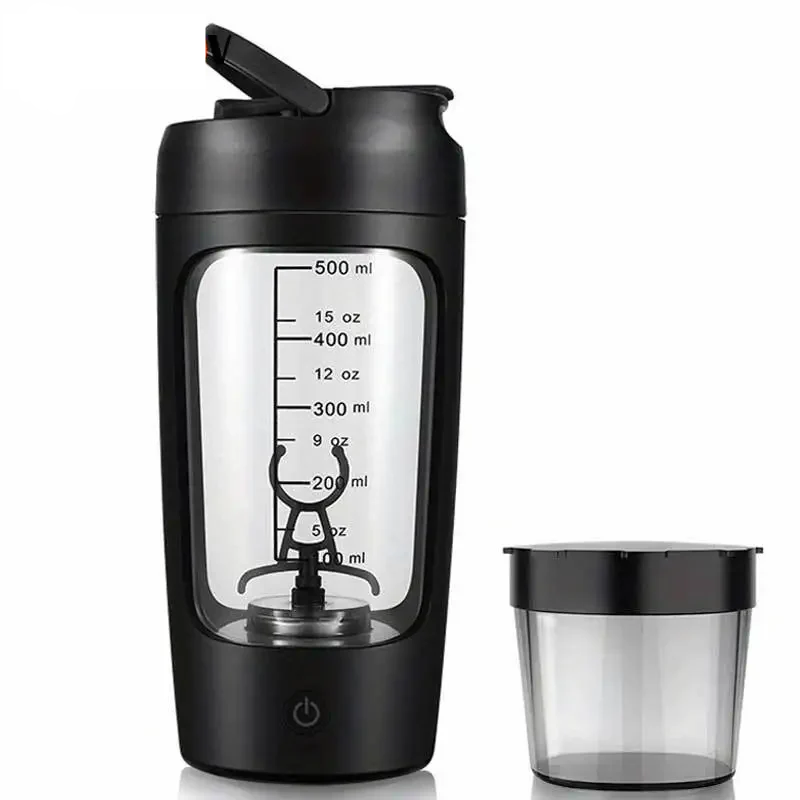 FortrenFlex 500ML Electric Protein Powder Mixing Cup Automatic Shaker Bottle Mixer Shake Bottle Milk Coffee Blender Kettle Fro Gym Outdoor
