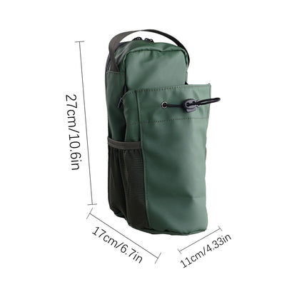 FortrenFlex Magnetic Gym Sling Bag Water Bottle & Phone Holder Waterproof Crossbody Bag for Outdoor Sports Travel Fitness Accessories